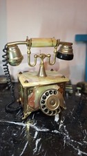 Telefono vintage in onice è