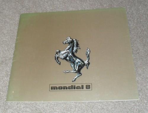 Ferrari mondial brochure - mondial,