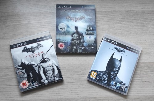 Ps3 trilogia batman - ps3, arkham