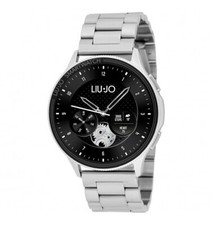Smartwatch Uomo LIU JO LUXURY VOICE SWLJ075 Bracciale Acciaio Touchscreen
