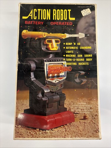 Raro robot azione - robot, vintage