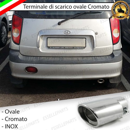 Terminale scarico cromato - terminale,