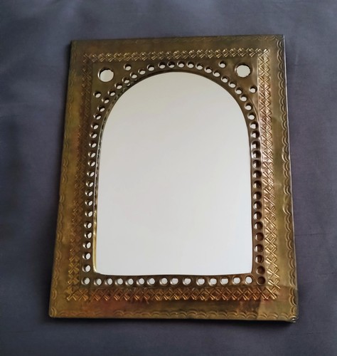 Specchio ottone artigianato - ottone,