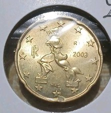 20 cent italia 2003 (1) FDC UNC Molto rara Sigillata oblo Compra subito