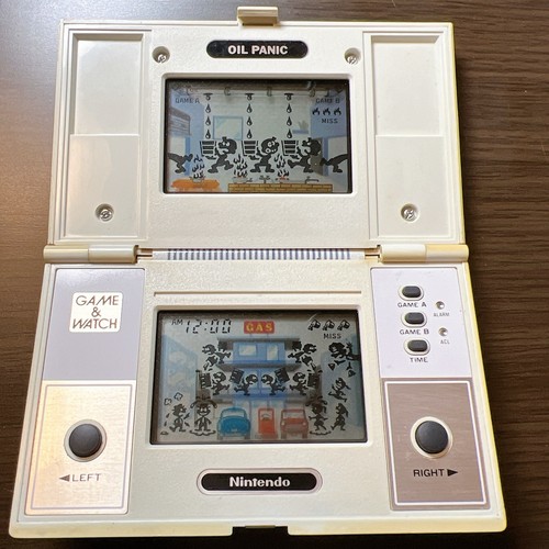 Nintendo game and - watch, oil