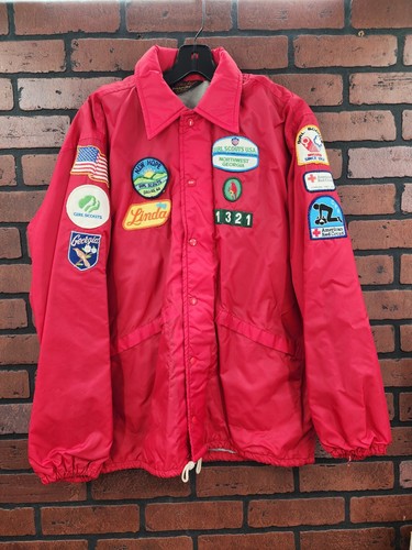 Giacca vento vintage ragazza - a,