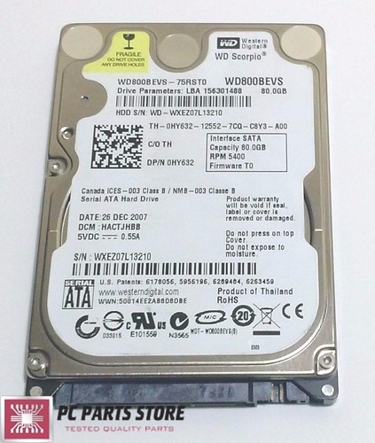 Western digital 80gb 5 - western,