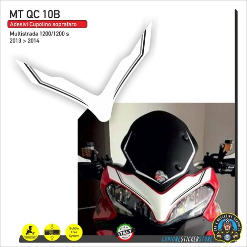 Adesivi cupolino becco ducati - cupolino,