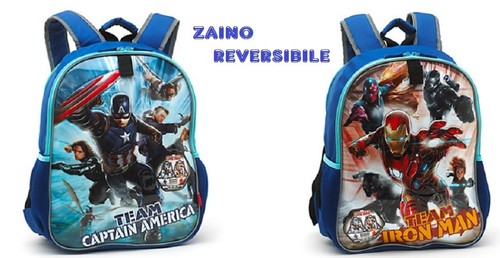 Zaino reversibile capitan - zaino,