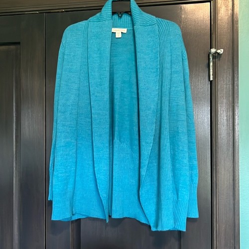 Cardigan coldwater creek blu - creek,