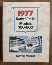 1977 DODGE TRUCKS MODELS