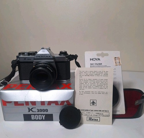 Pentax asahi k1000 fotocamera - pentax,