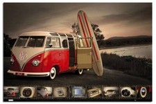 88490 Camper Kombi Surfboard
