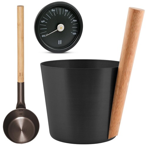 Secchio per sauna mestolo - ,