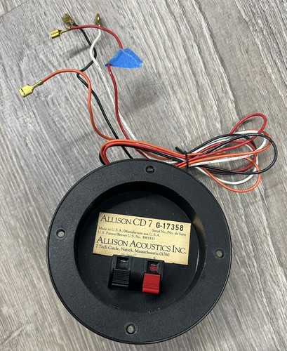Allison acoustics 7 - allison,
