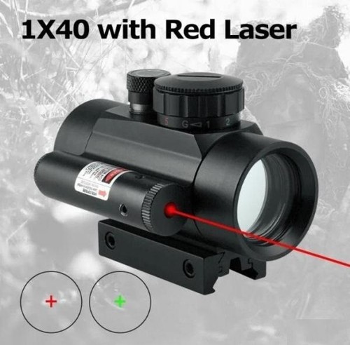 Red dot laser 1x40 pour - dot,
