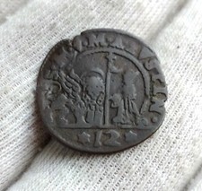 Venezia Marco A. Giustinian   Soldo Da 12 Bagattini 1684/1688 Epoca Dogale