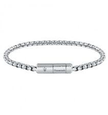 MASERATI JM223ATK22 BRACCIALE UOMO ACCIAIO 21,5 cm LIST. 69€ SOTTOCOSTO
