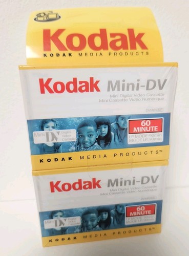 Kodak mini videocassette - mini-dv,