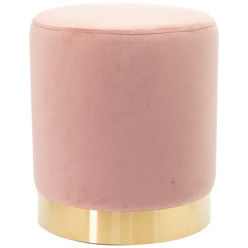 Pouf poggiapiedi velluto - in,