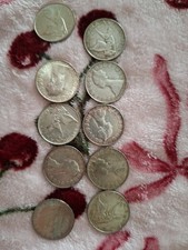 Lotto 10 monete 500 lire "Caravelle" Argento 835/1000 11 grammi