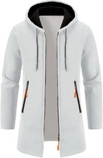 Giacche invernali da uomo UK con cappuccio Giacche in tinta unita da uomo con ca