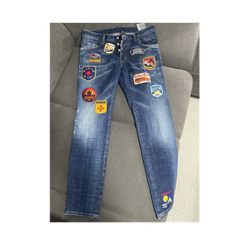 Dsquared2 jeans uomo blu con - jeans,