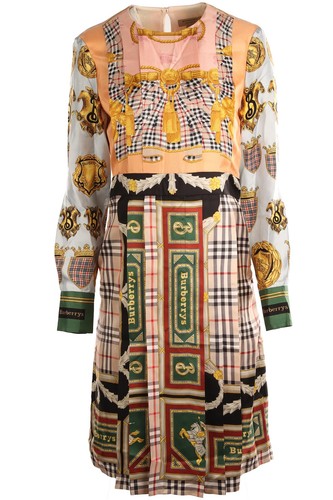 Abito midi burberry - midi, seta