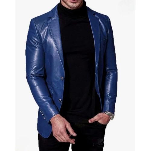 Blazer uomo blu classic nuovo - uomo,
