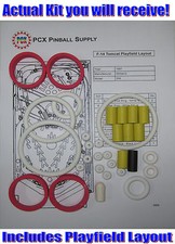 Kit anelli in gomma flipper