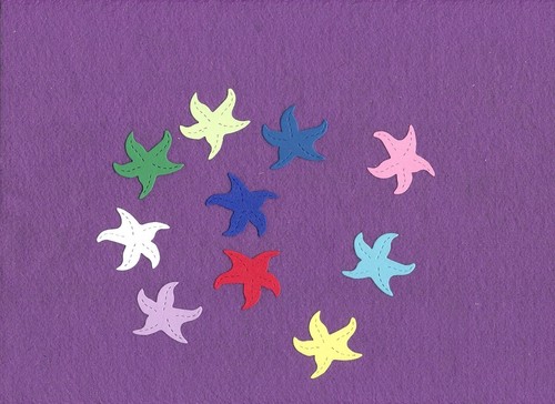 Stelle marine spiaggia - da,