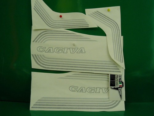 Cagiva sst 125 serie adesivi - sst,