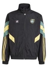 Adidas Jamaica Football Federation Soccer Track Jacket Uomo S Nuovo con etichette $110 IN5568