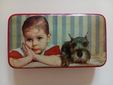 Scatola di latta Venchi (dimensioni 21x12x4 cm) - anni '60/'70, vintage 