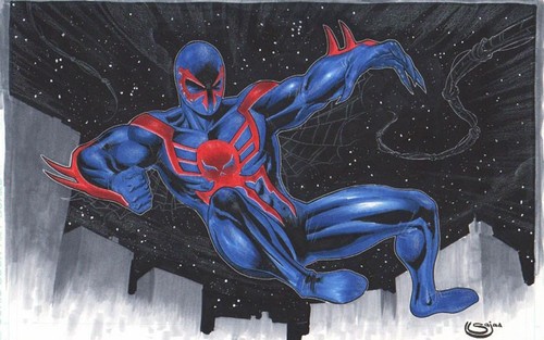 Spider man 2099 - spider-man, sajad