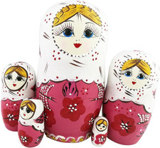 Set Di 5 Bambole Matrioska