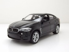 Modellino auto BMW X6M 2018 nero 1:24 Rastar