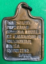 Piastrina Militare 1911