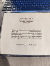 Live Opera CD 2596-Don Carlo