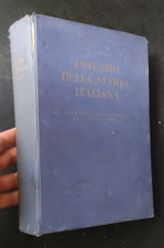 ANNUARIO DELLA STAMPA ITALIANA