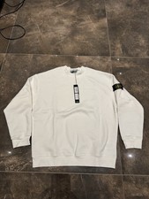 felpa stone island Bianca