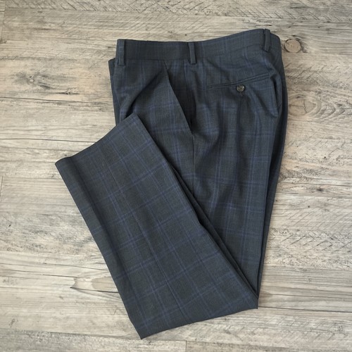 Pantaloni lana quadri - lana, a