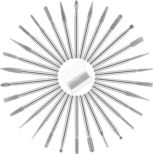 Frese diamantate set - diamantate, pezzi
