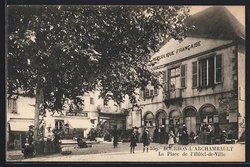 Cpa bourbon archambault la - cpa, bourbon-l´archambault,