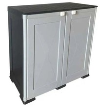 Armadio plastica Basso Tontarelli 79x43x85,5h 1 Ripiano Largo