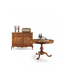 CREDENZA MADIA MOBILE 2 PORTE 2 CASSETTI NOCE SCURO ARTE POVERA FINITURA BASSANO