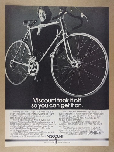 Pubblicità viscount aerospace - pubblicità,