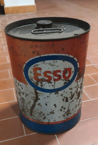 Latta olio vintage esso lube - latta,