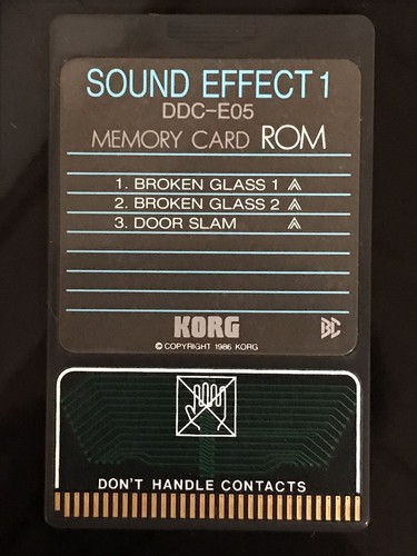 Korg ddc e05 sound effect - ddc-e05, 1