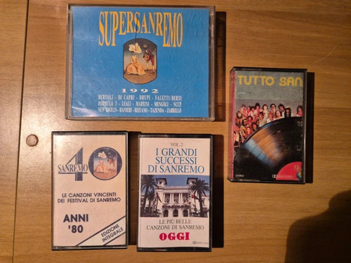 Lotto musicassette sanremo - lotto,